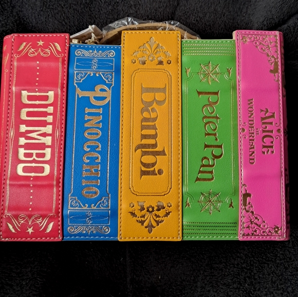 Loungefly Handbags - Loungefly Disney Classic Books with Pin